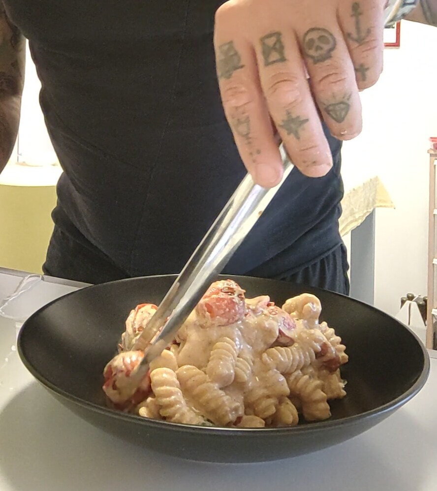 Macarrão com ricota