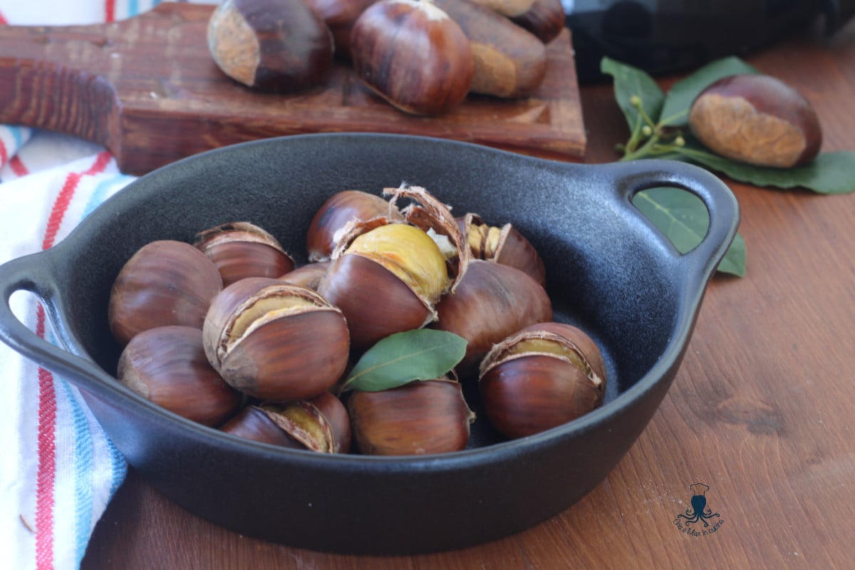 Castanhas Assadas no Multicooker