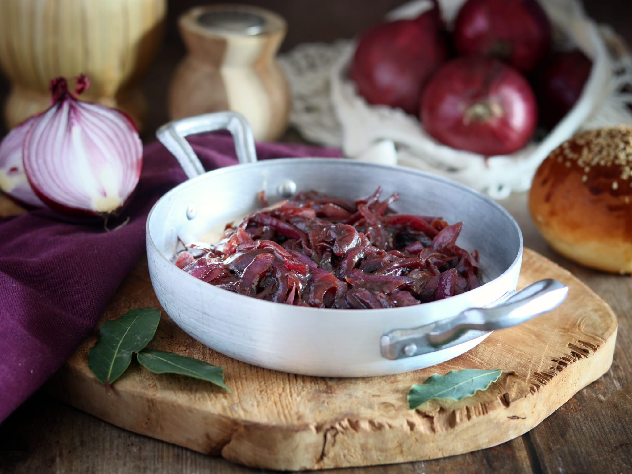 Cebolas caramelizadas