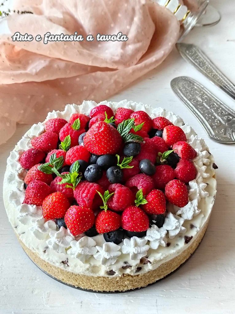 Cheesecake de frutas vermelhas