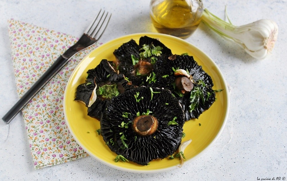 Cogumelos Portobello assados