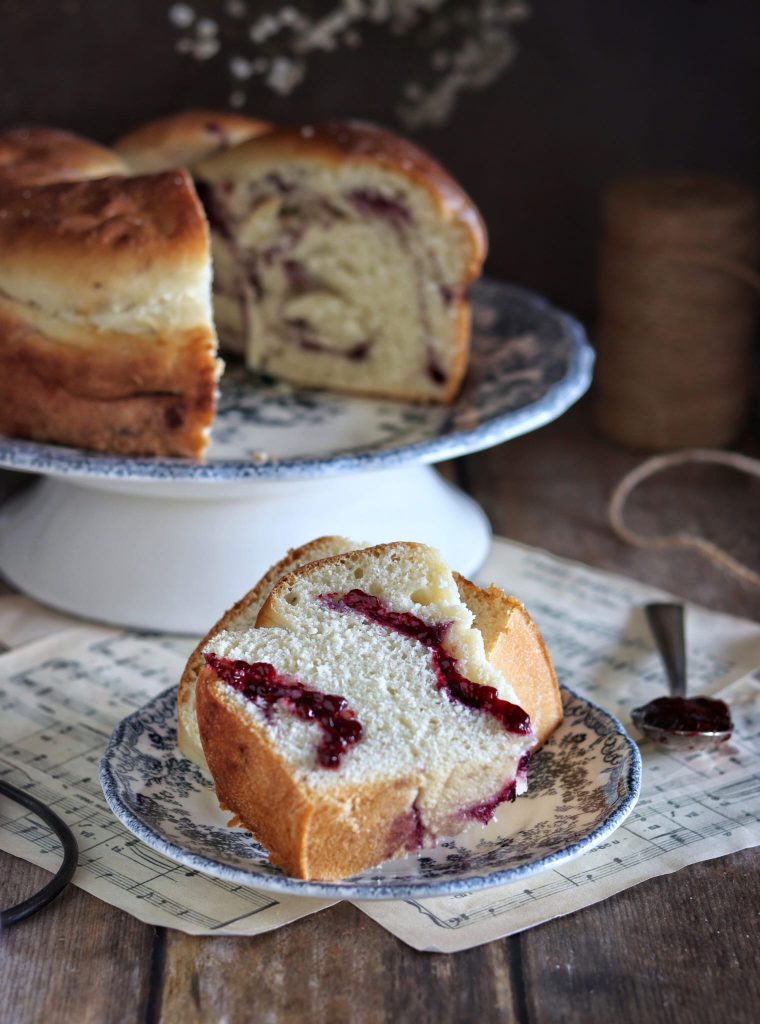 Coroa de pan brioche