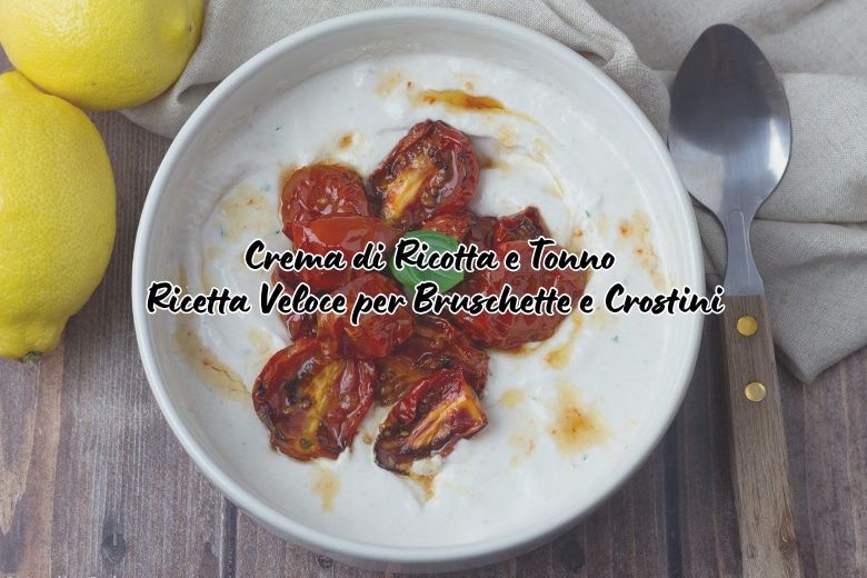 Creme de Ricota e Atum: Receita Rápida para Bruschettas e Crostini
