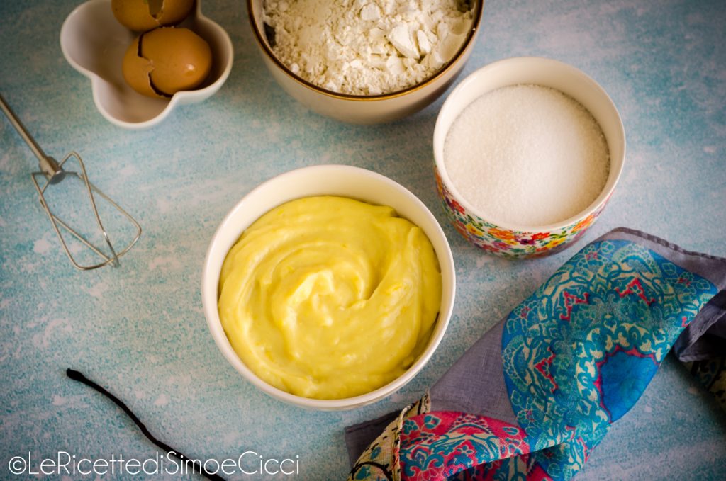 Creme de confeiteiro com ovos inteiros