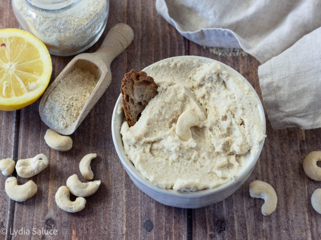 Creme para passar de castanha de caju