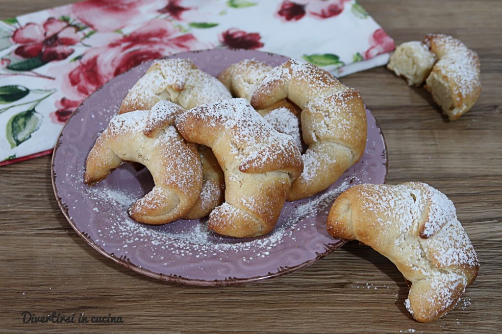 Croissants sem ovos e sem manteiga