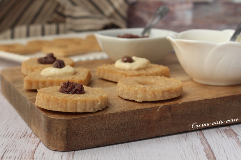 Crostini de atum Cozinha vista mar