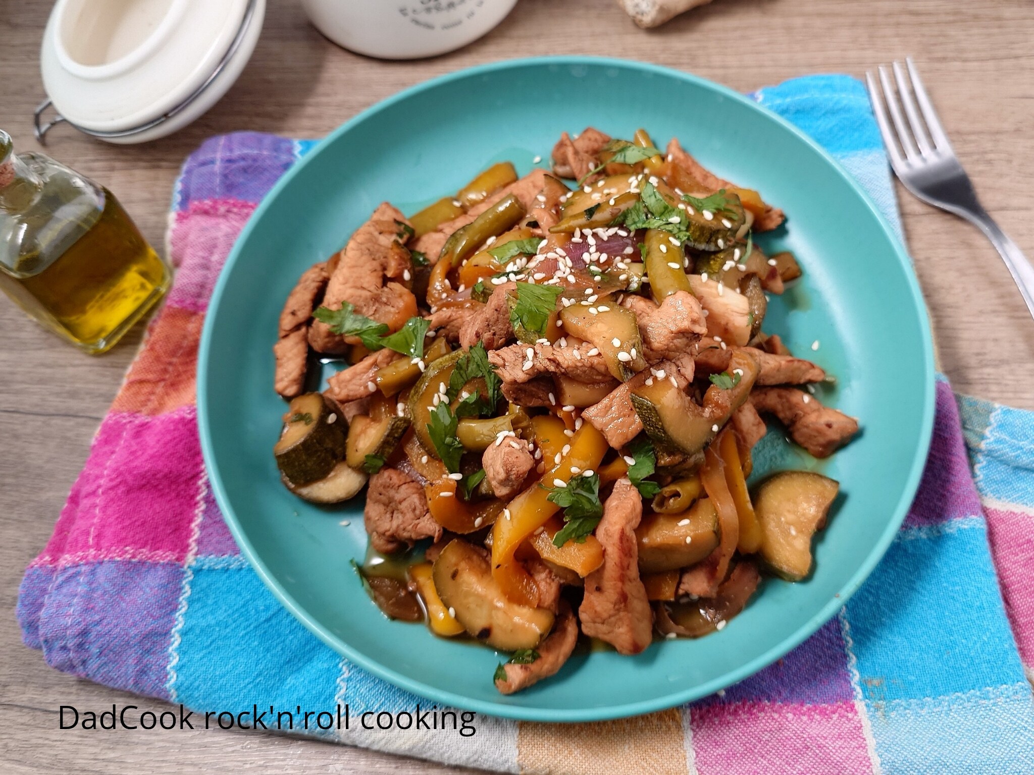 Cubos de Carne Suína Agridoce Picante: Sua Receita para o Jantar