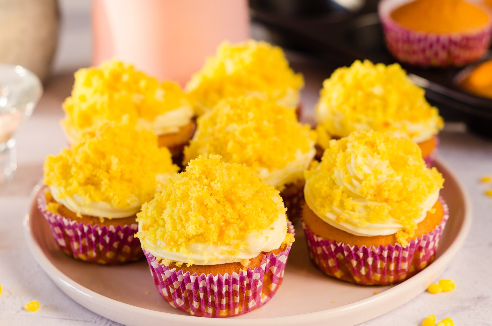 Cupcake mimosa (facílimos e super gostosos!)