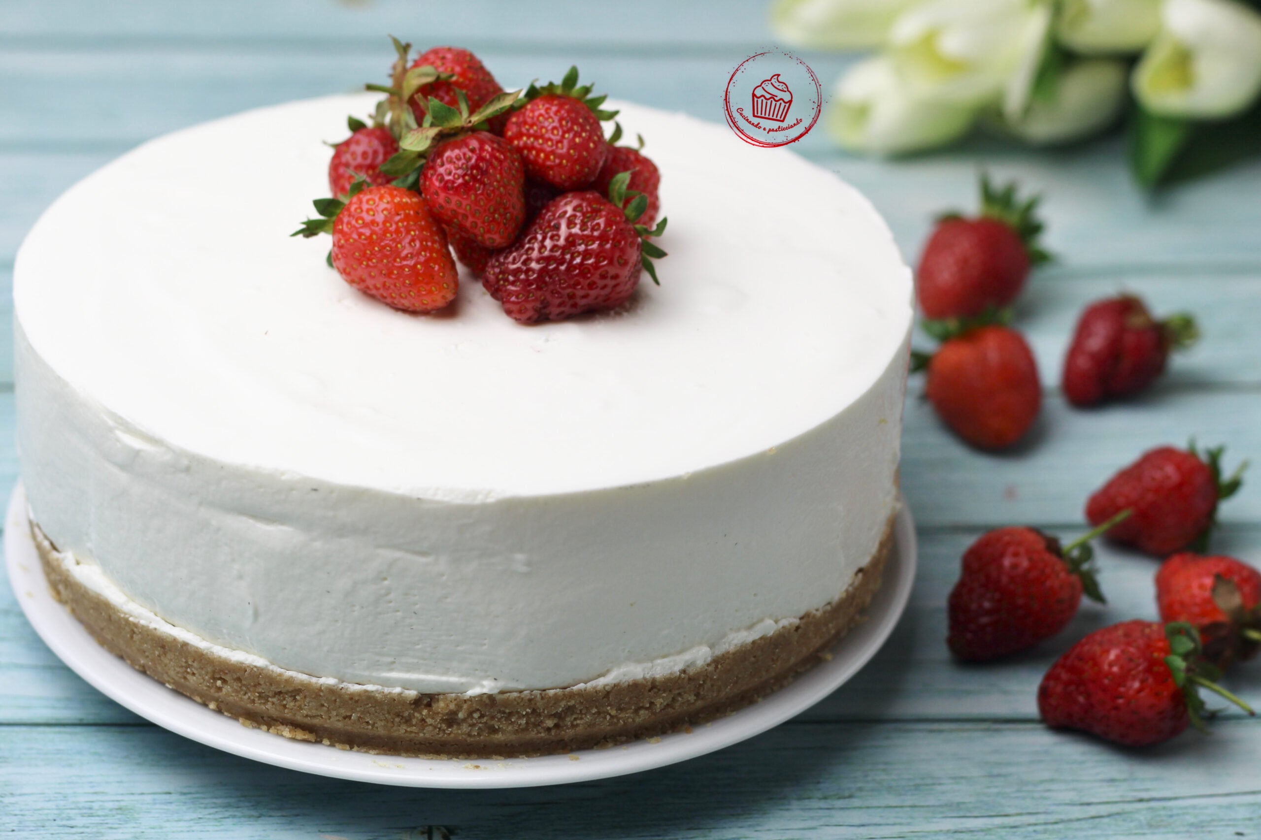 Cheesecake de morango