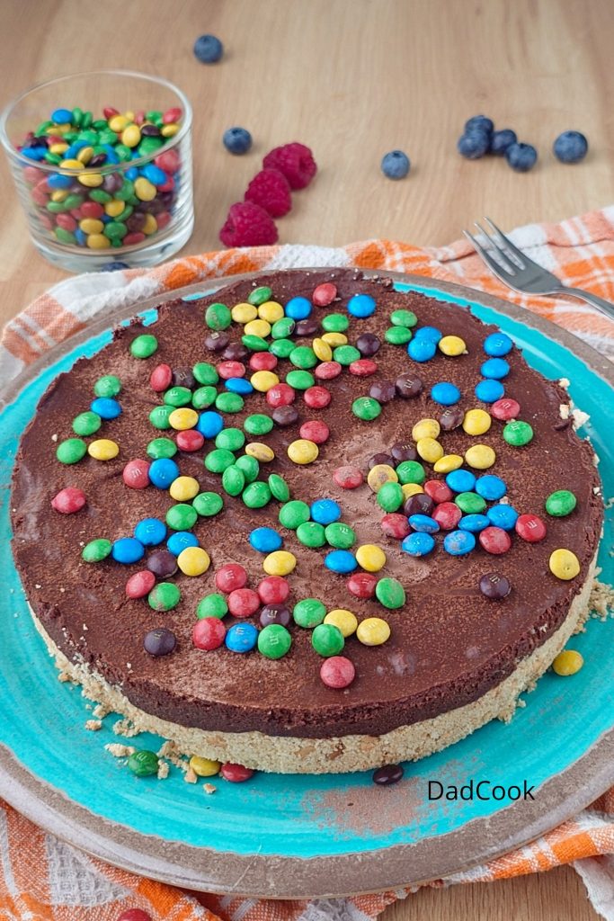 Torta Mousse de Chocolate Amargo Sem Forno