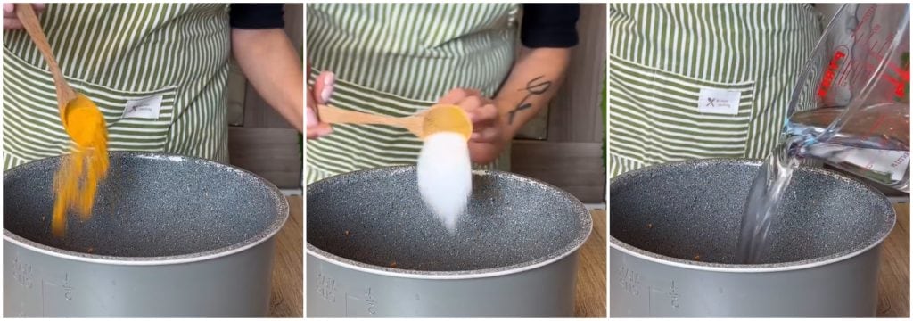 Dahl de lentilhas com multicooker