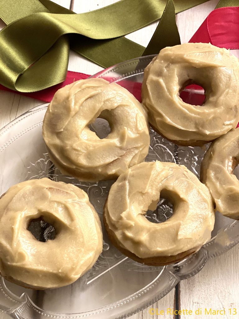 Donuts assados com canela