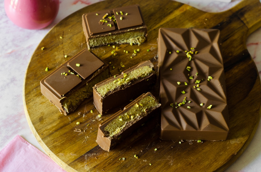 Chocolate de Dubai: a receita para fazer em casa a famosa barra de chocolate e pistache