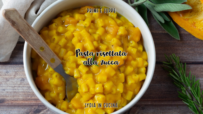 Macarrão ao molho de abóbora