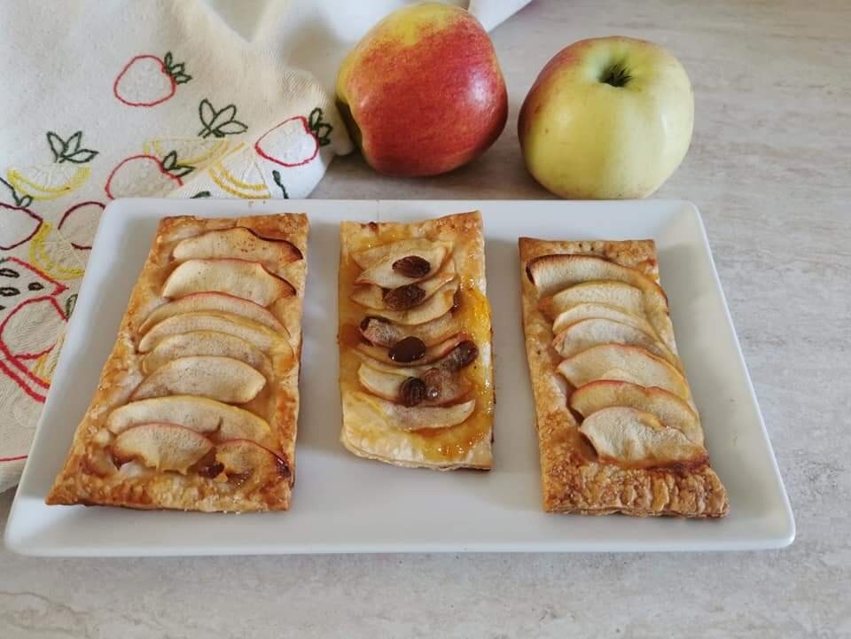 FOLHADOS RÁPIDOS DE MAÇÃ