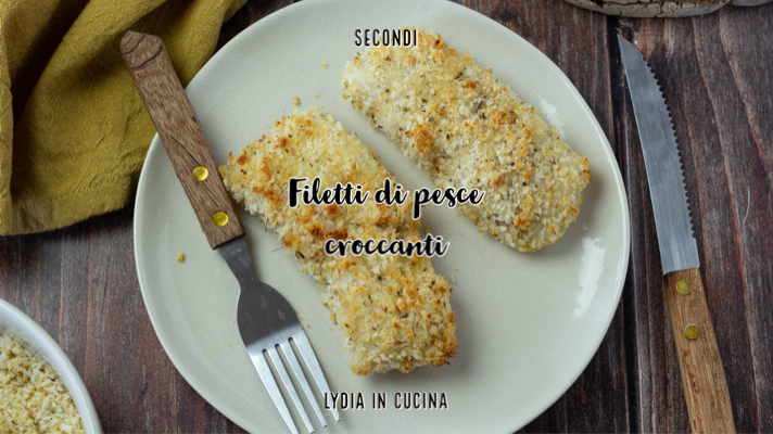 Filés de peixe crocantes