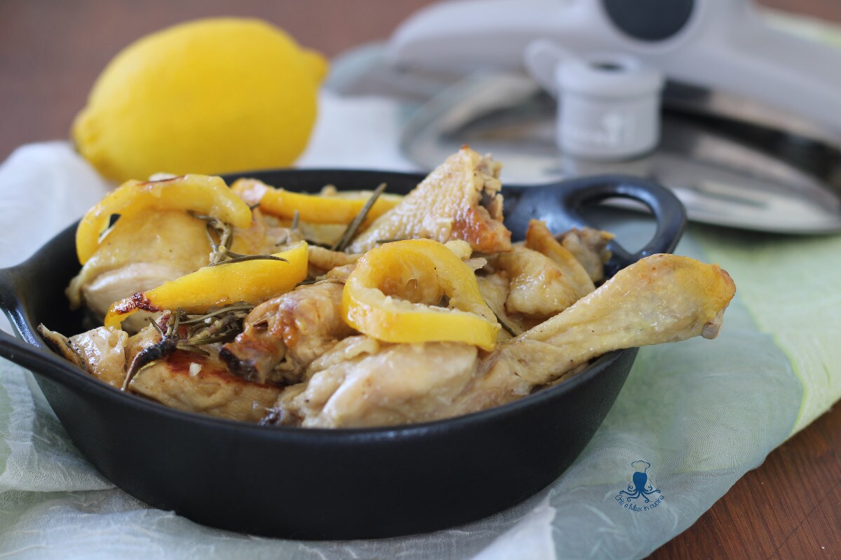 Frango ao limão na panela de pressão