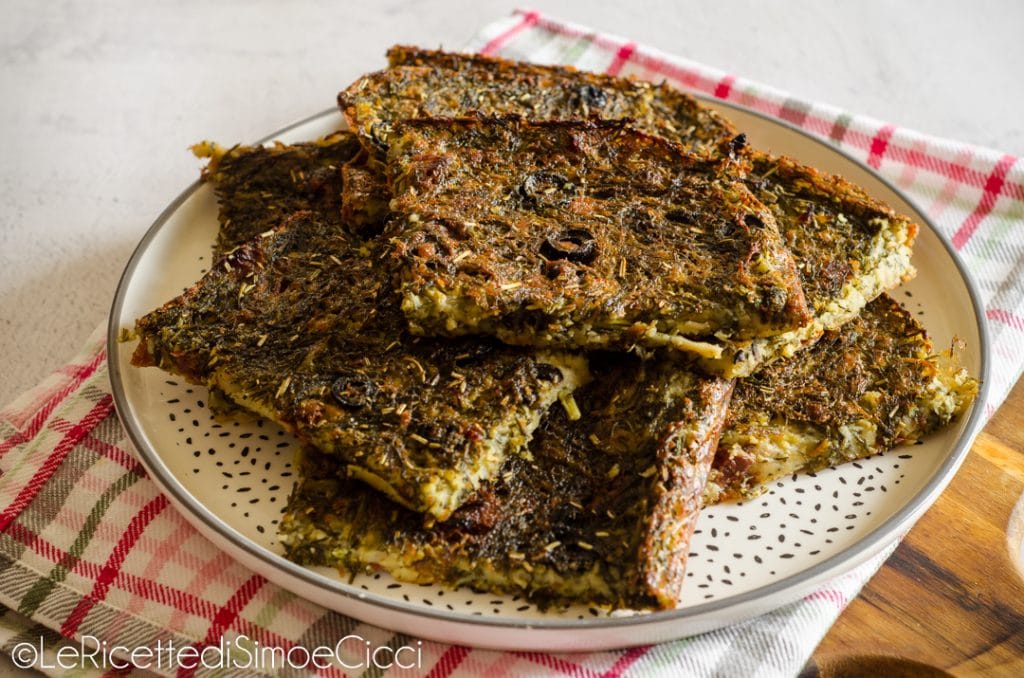 Farinata com agretti