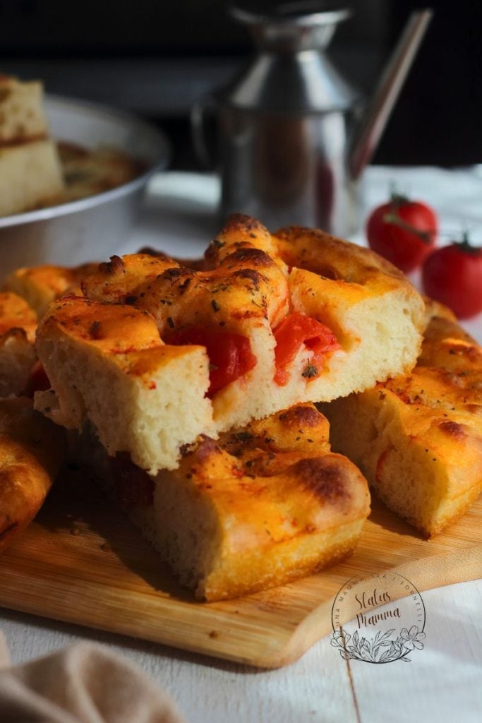 Focaccia Com Batata Crua