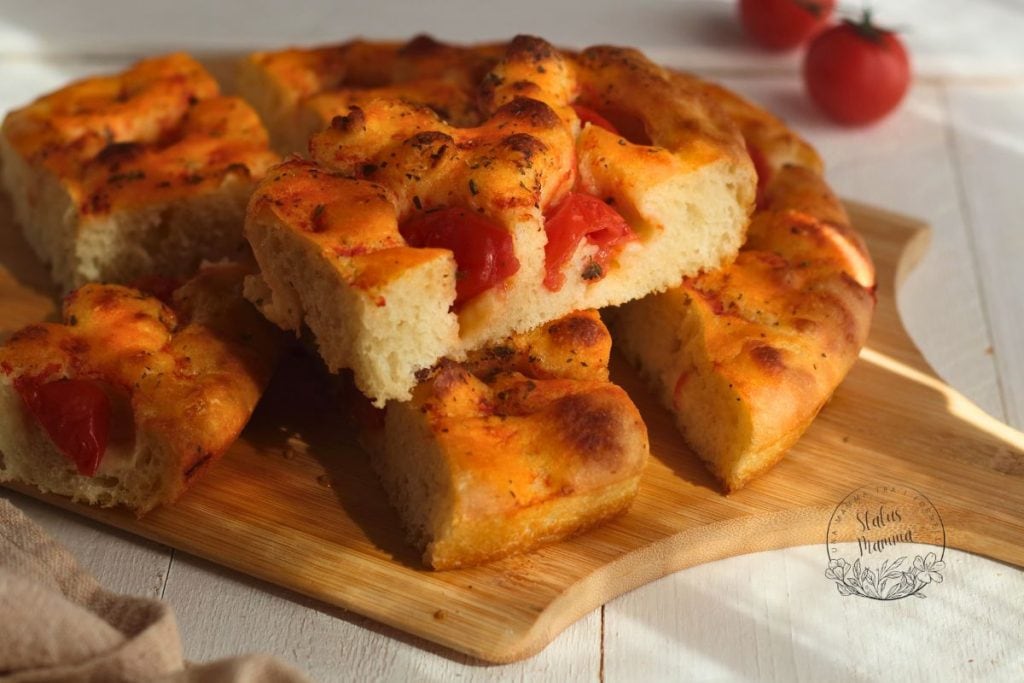 Focaccia Com Batata Crua