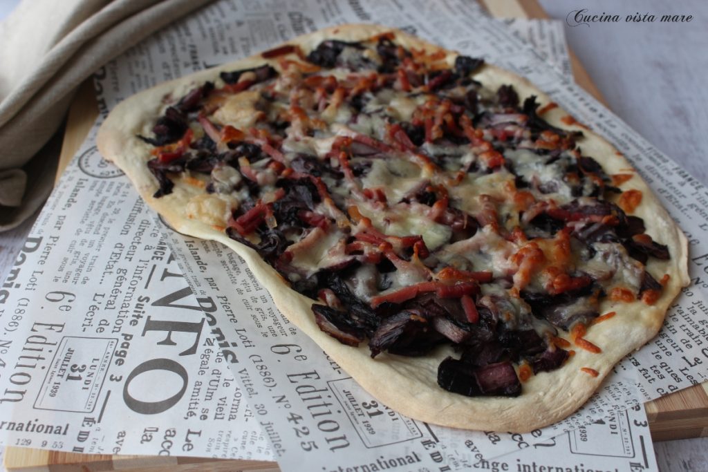 Focaccia com Speck Cozinha vista Mar