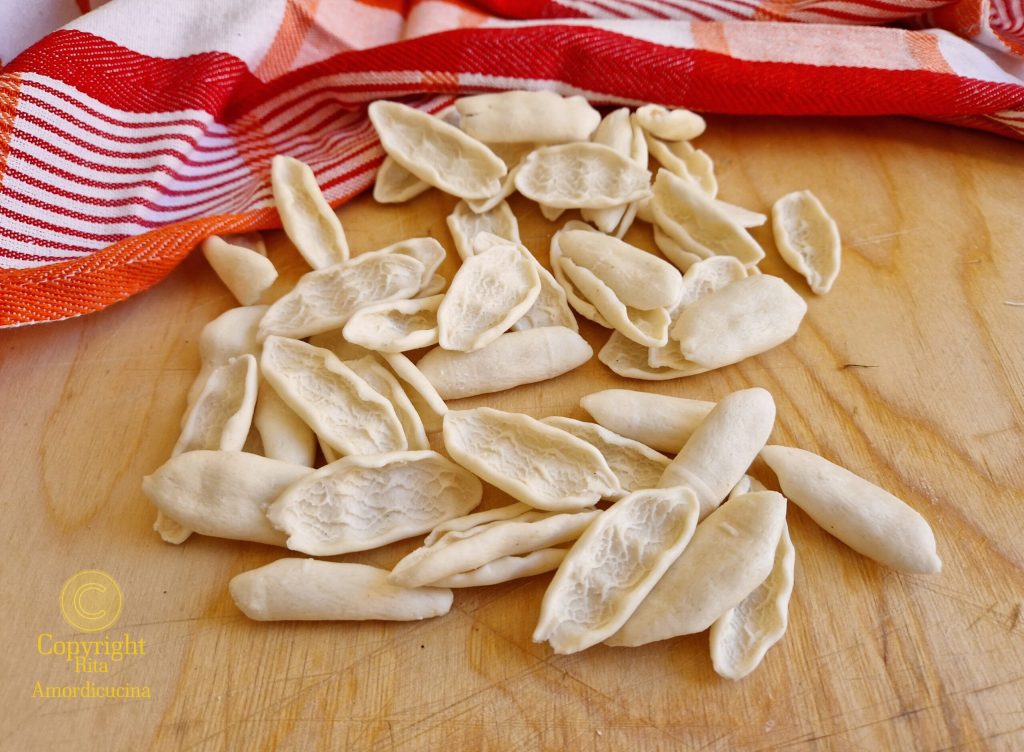 A receita dos strascinati