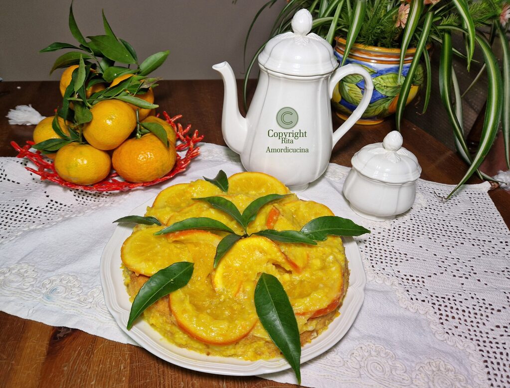 Bolo macio de laranja