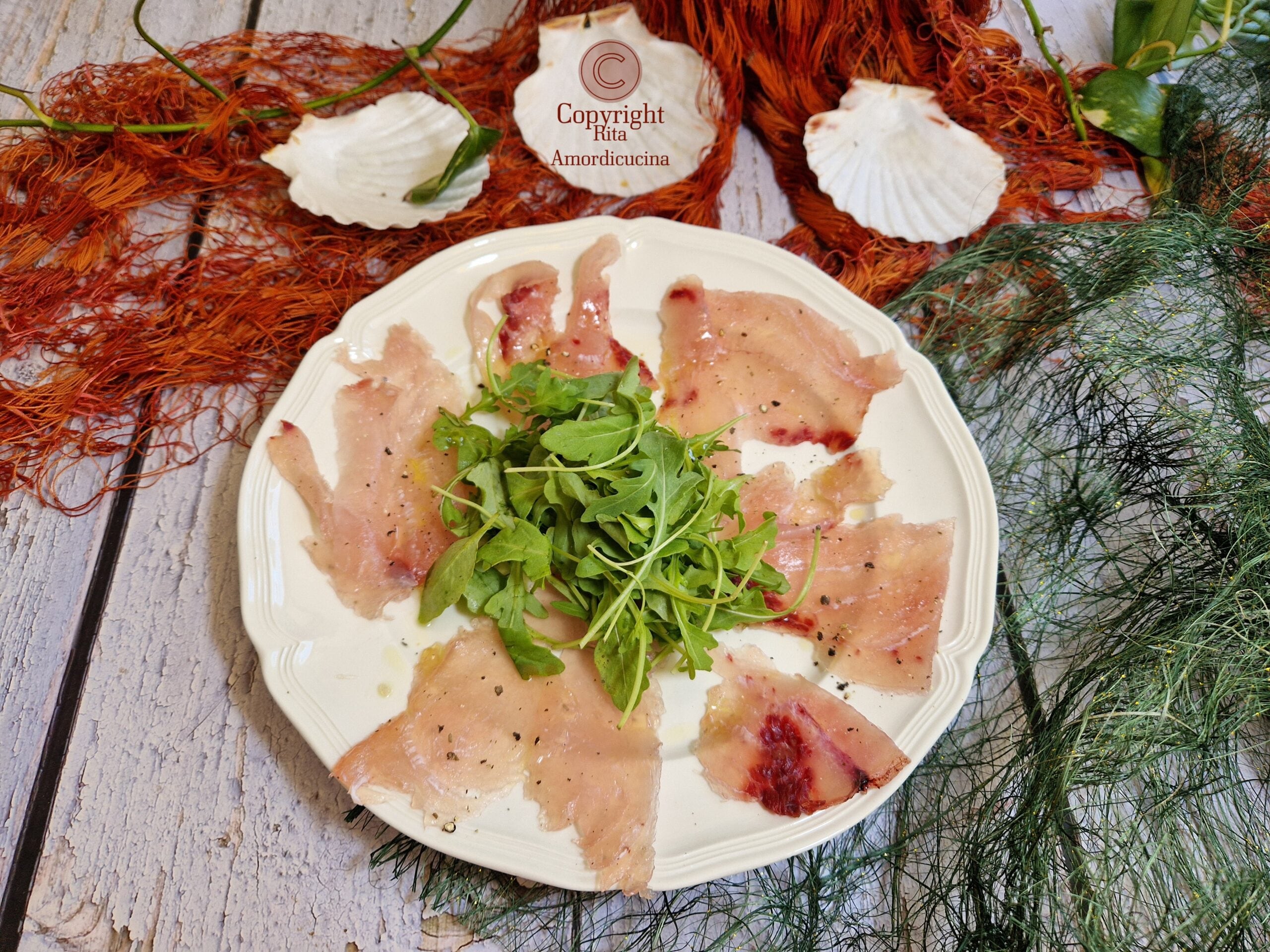 Peixe-espada marinado a seco