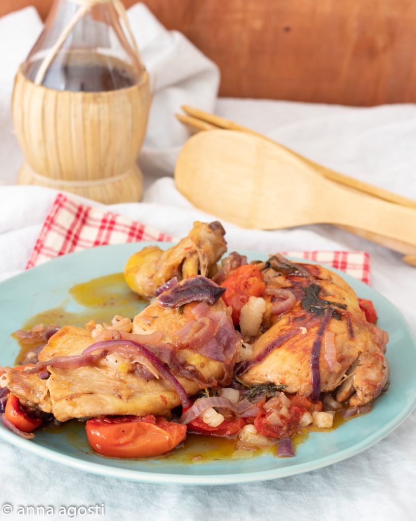Frango à Ischitana receita simples