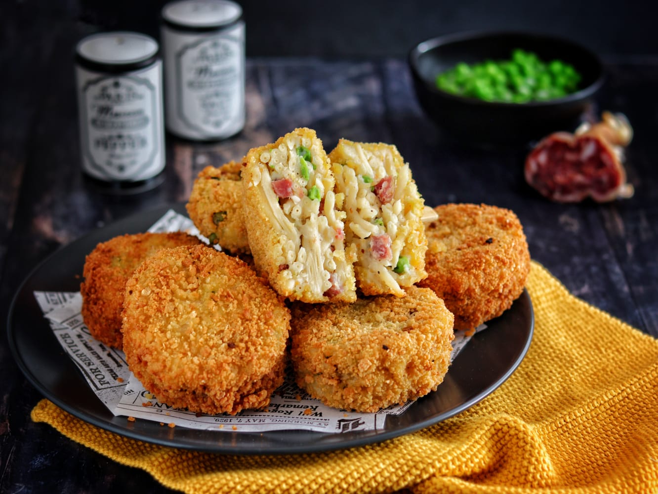 Frittatine de macarrão napolitanas