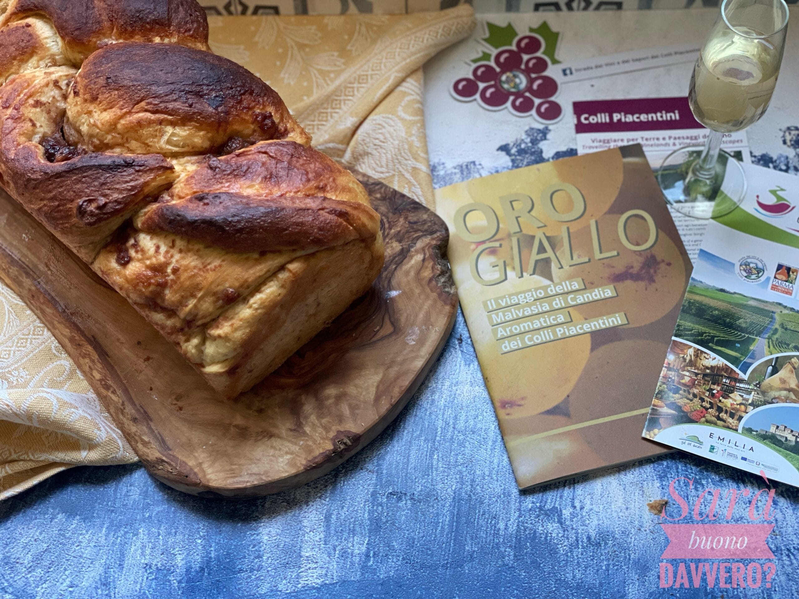 Babka doce com Malvasia de Candia Aromatica