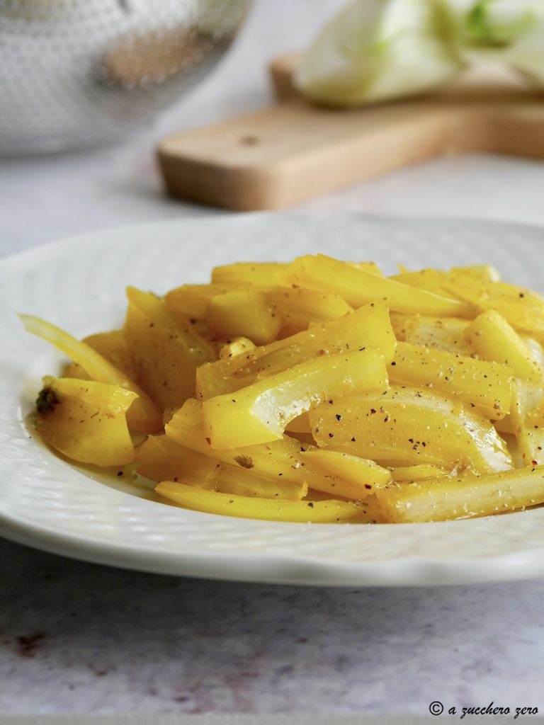 Funcho ao forno com açafrão light