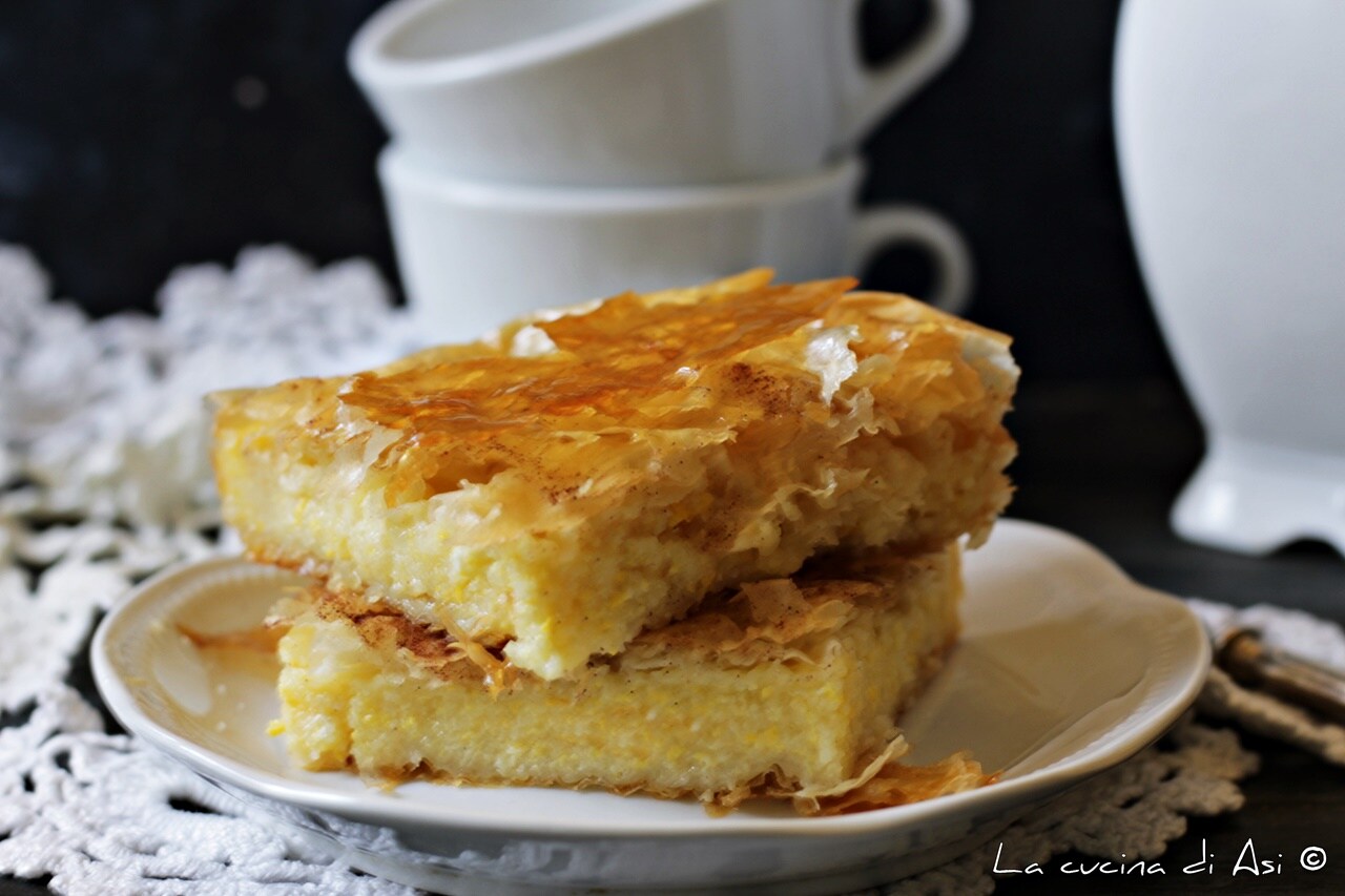 GALAKTOBOUREKO doce cozinha grega
