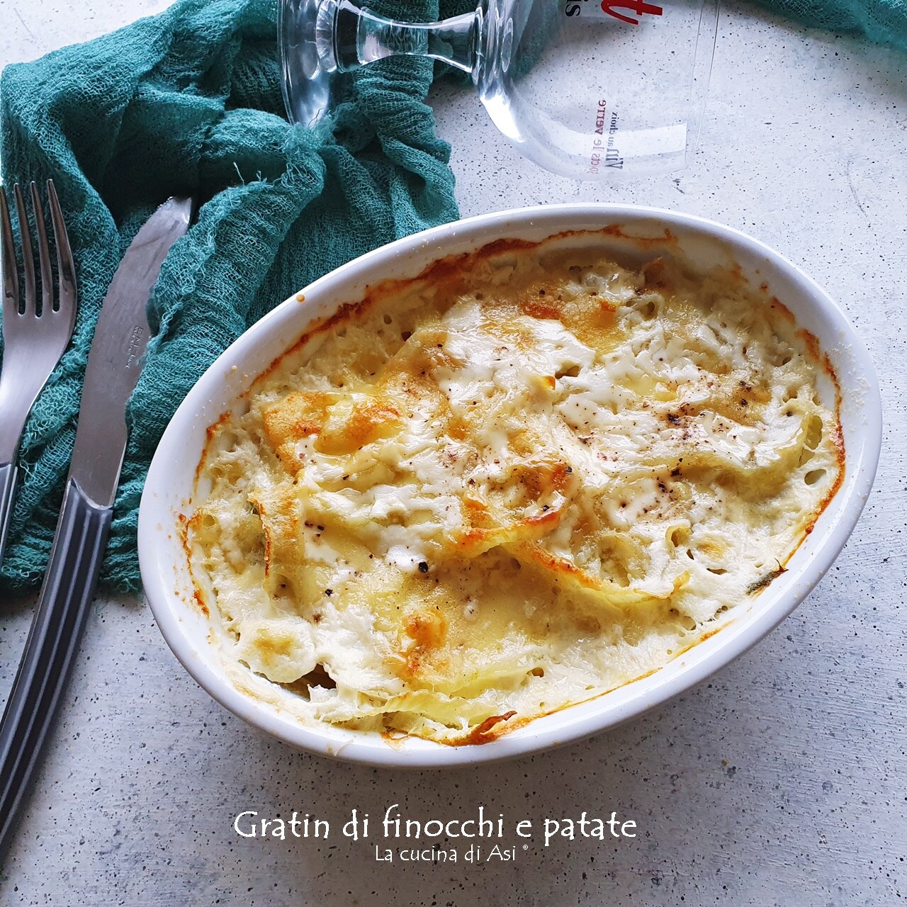 GRATIN DE FUNCHO E BATATAS