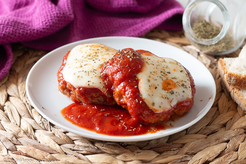 HAMBURGER ALLA PIZZAIOLA teneri e saporiti