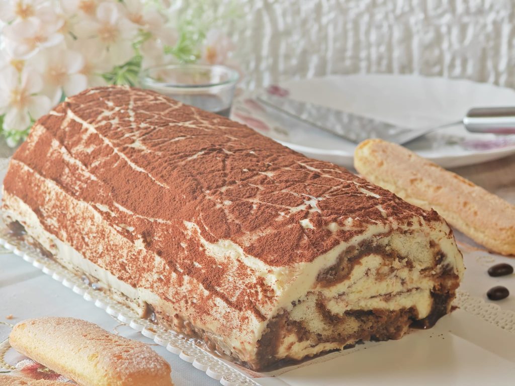 Rolo de tiramisù.
