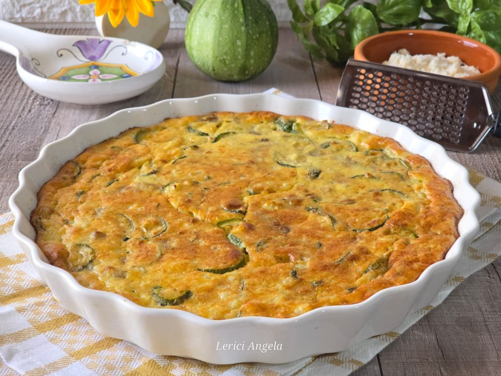 Fritada de abobrinha e batata