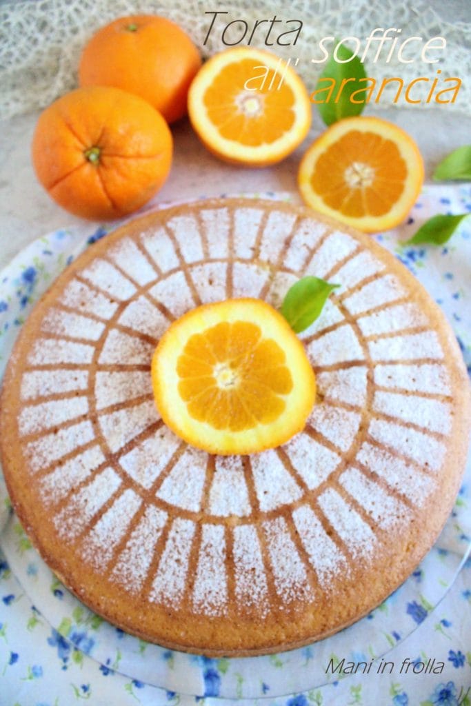 Bolo fofo de laranja