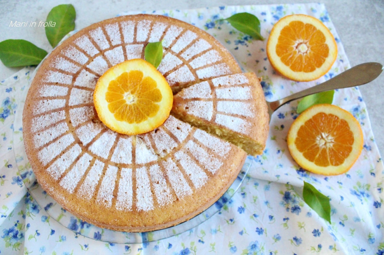 Bolo fofo de laranja