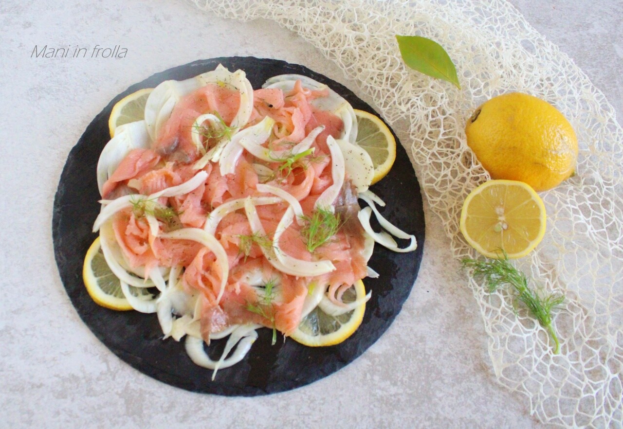 Salada de Funcho e Salmão