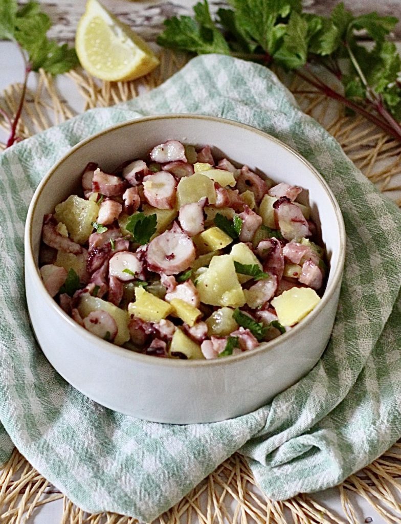 Polvo e batatas a minha receita da Ligúria