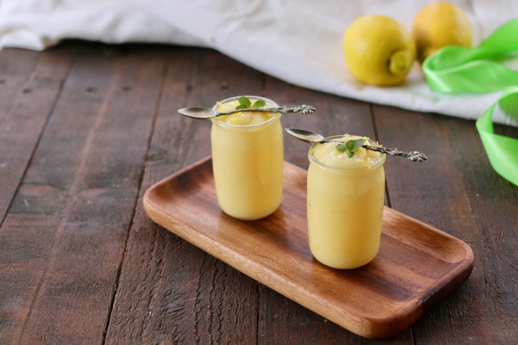 lemon curd com e sem ovos
