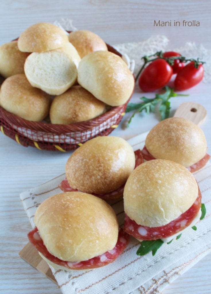 Pãezinhos para Buffet
