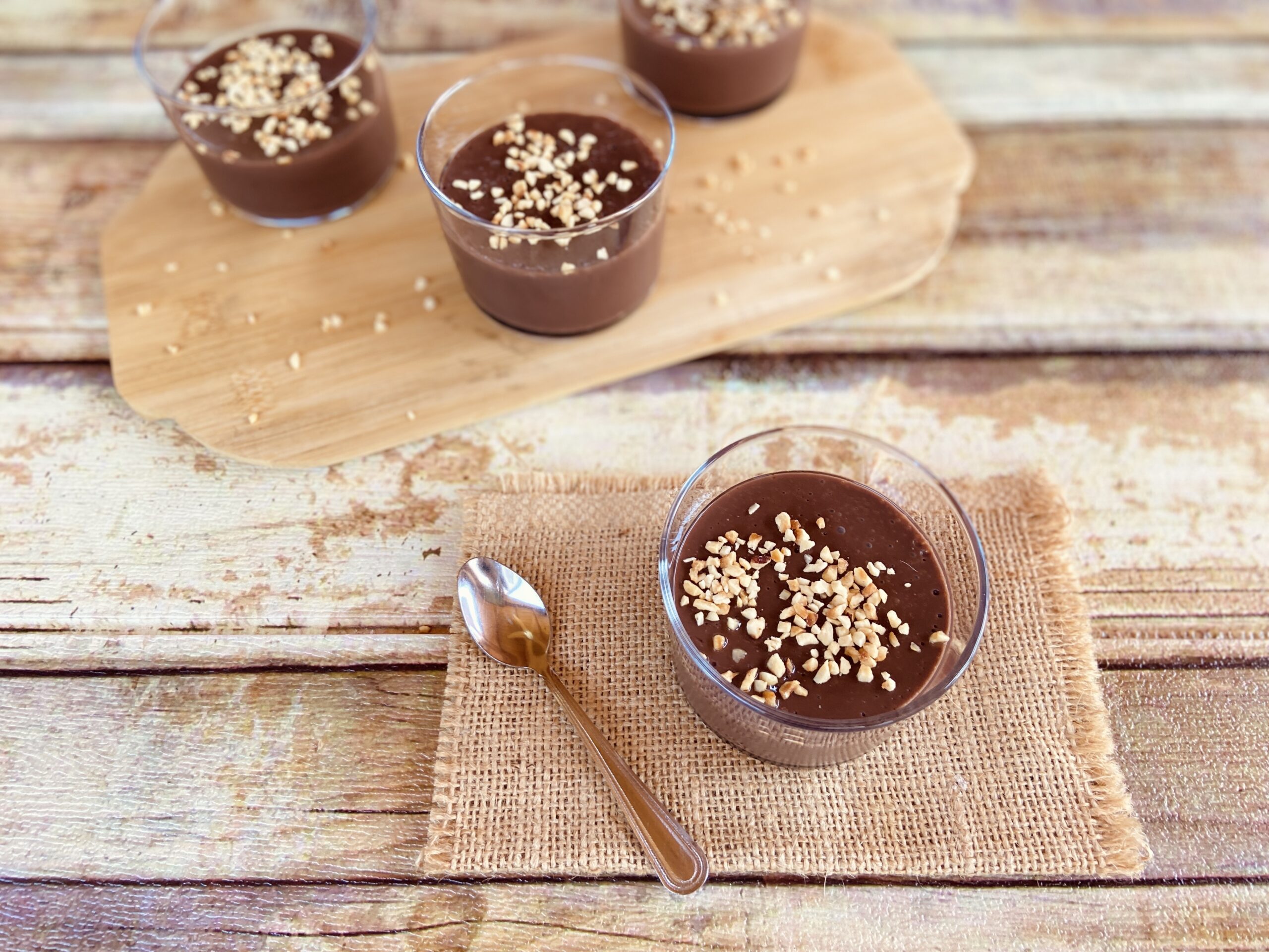 Sobremesa de chocolate com o Bimby