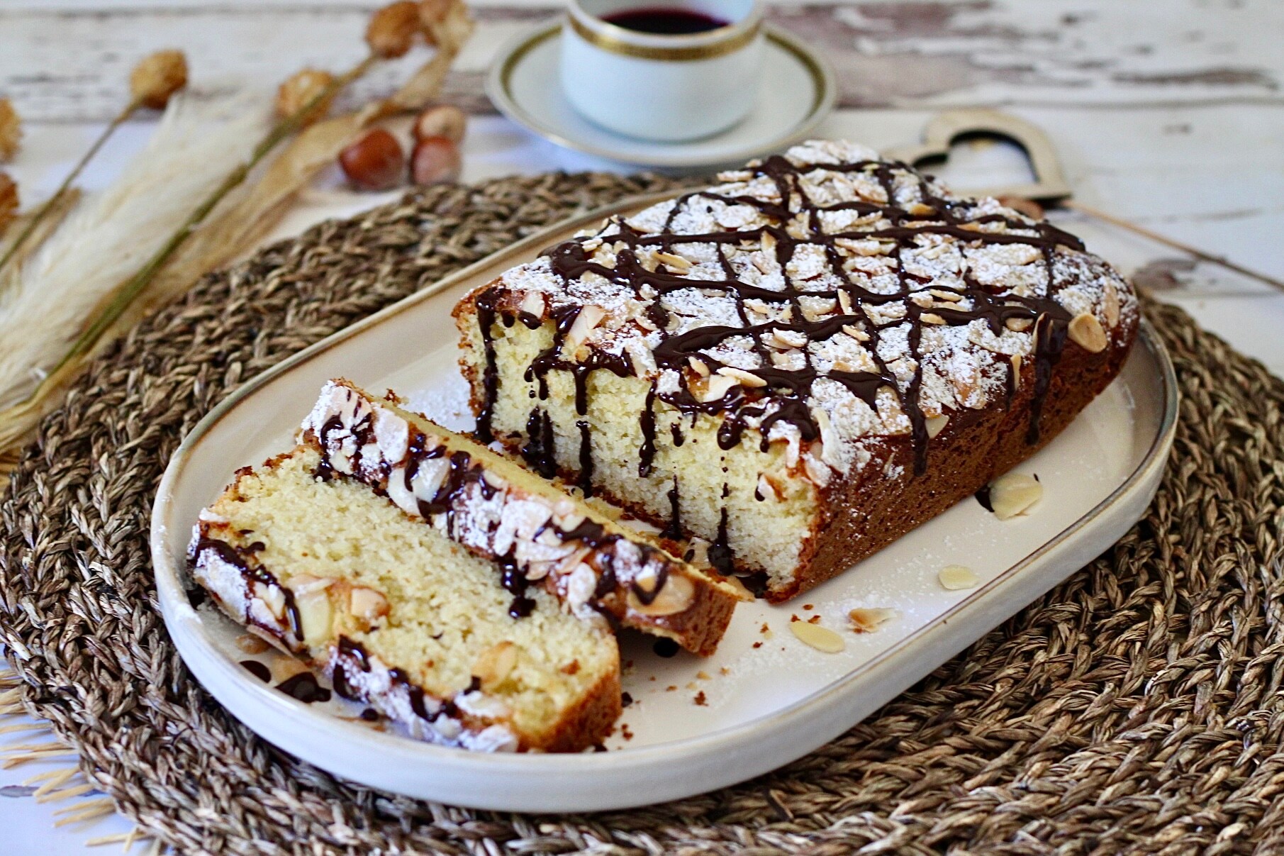 Bolo de Amêndoas com Aroma de Maçã