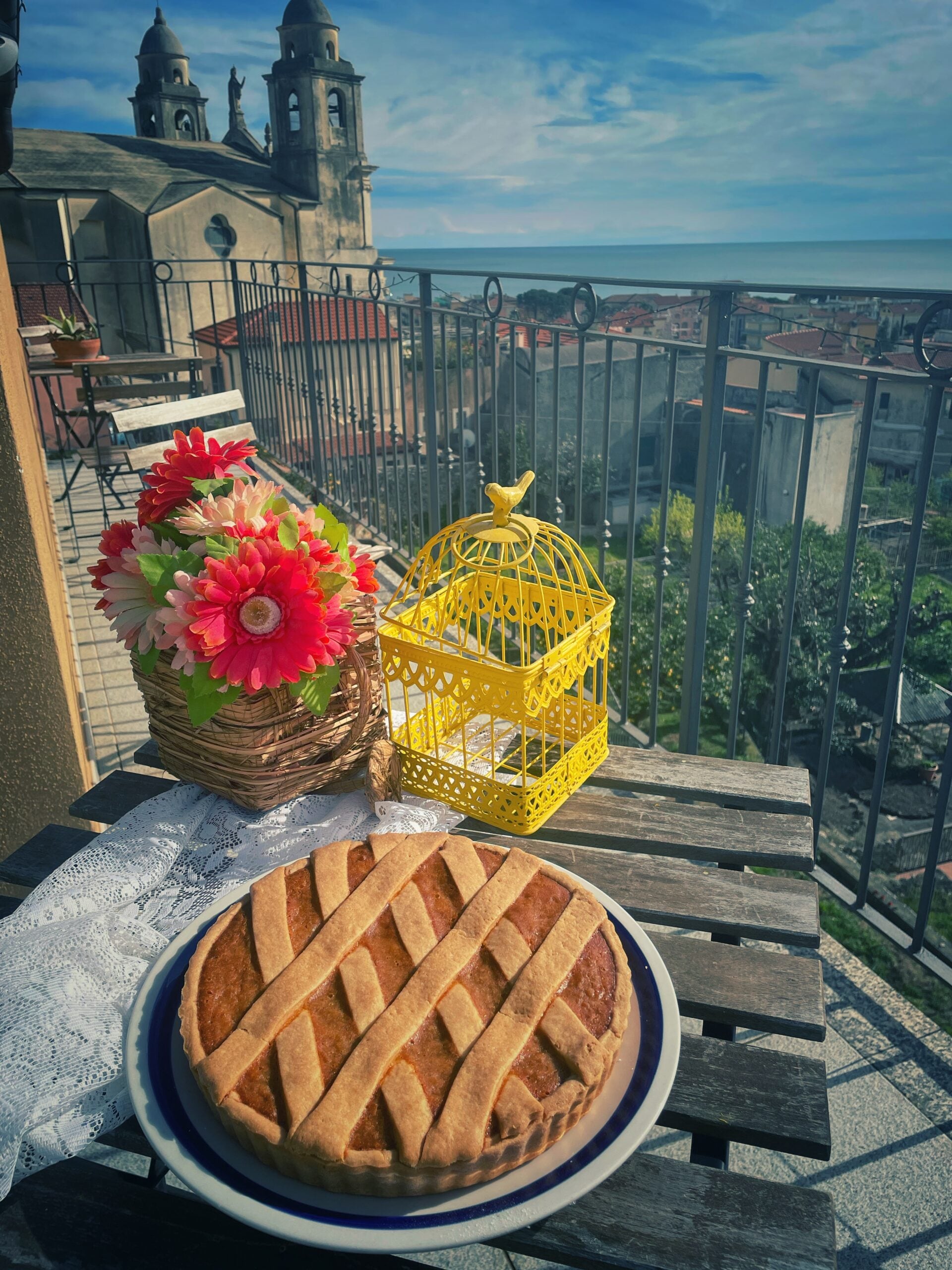 Pastiera de arroz sem glúten e sem lactose