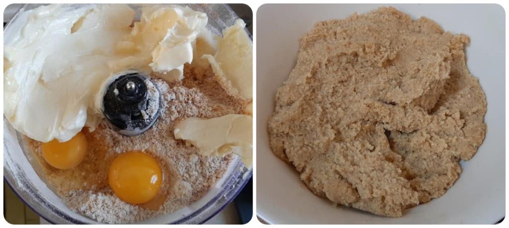 Biscoitos Linzer com geleia de mirtilo
