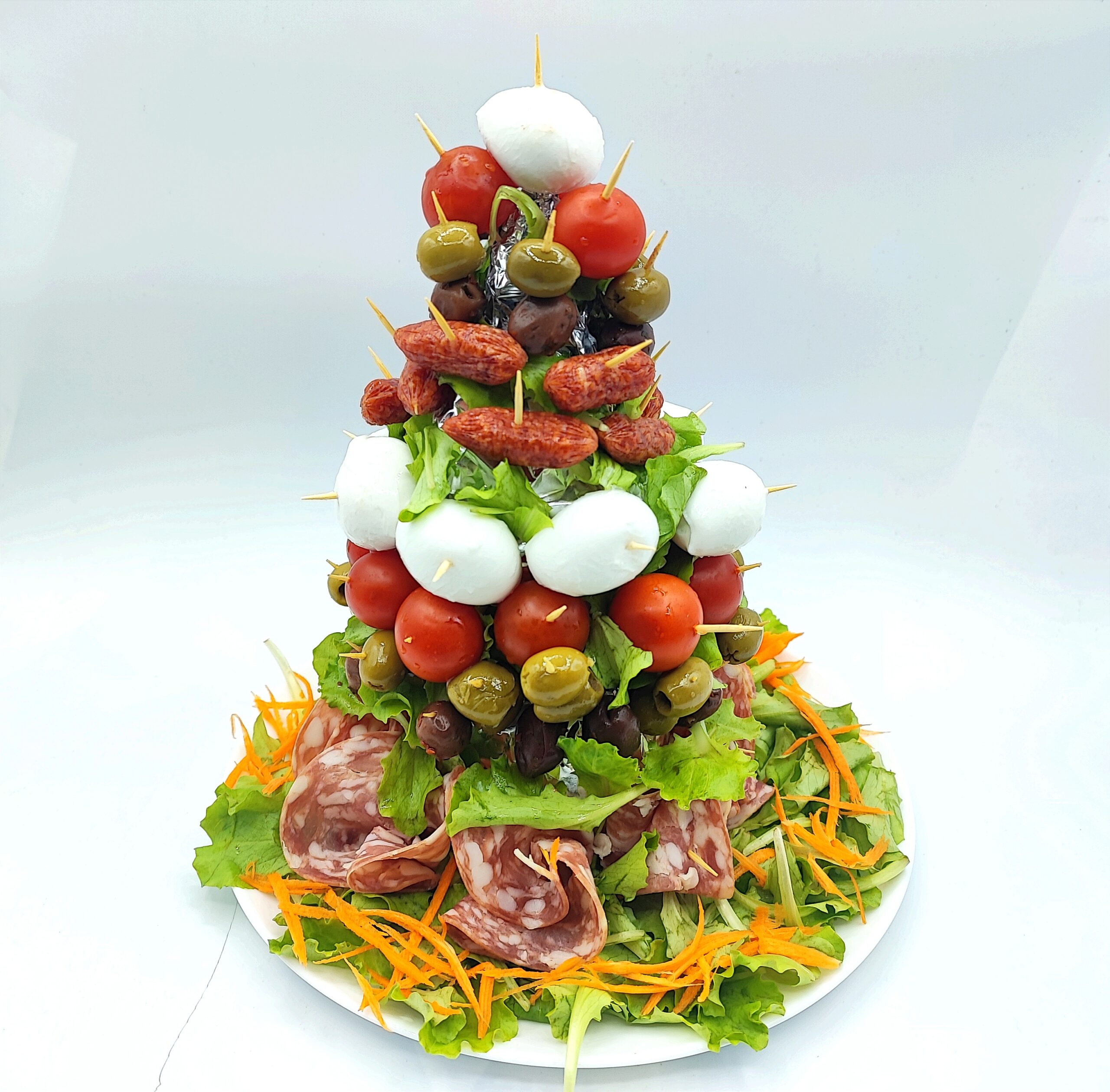 Aperitivo árvore de Natal
