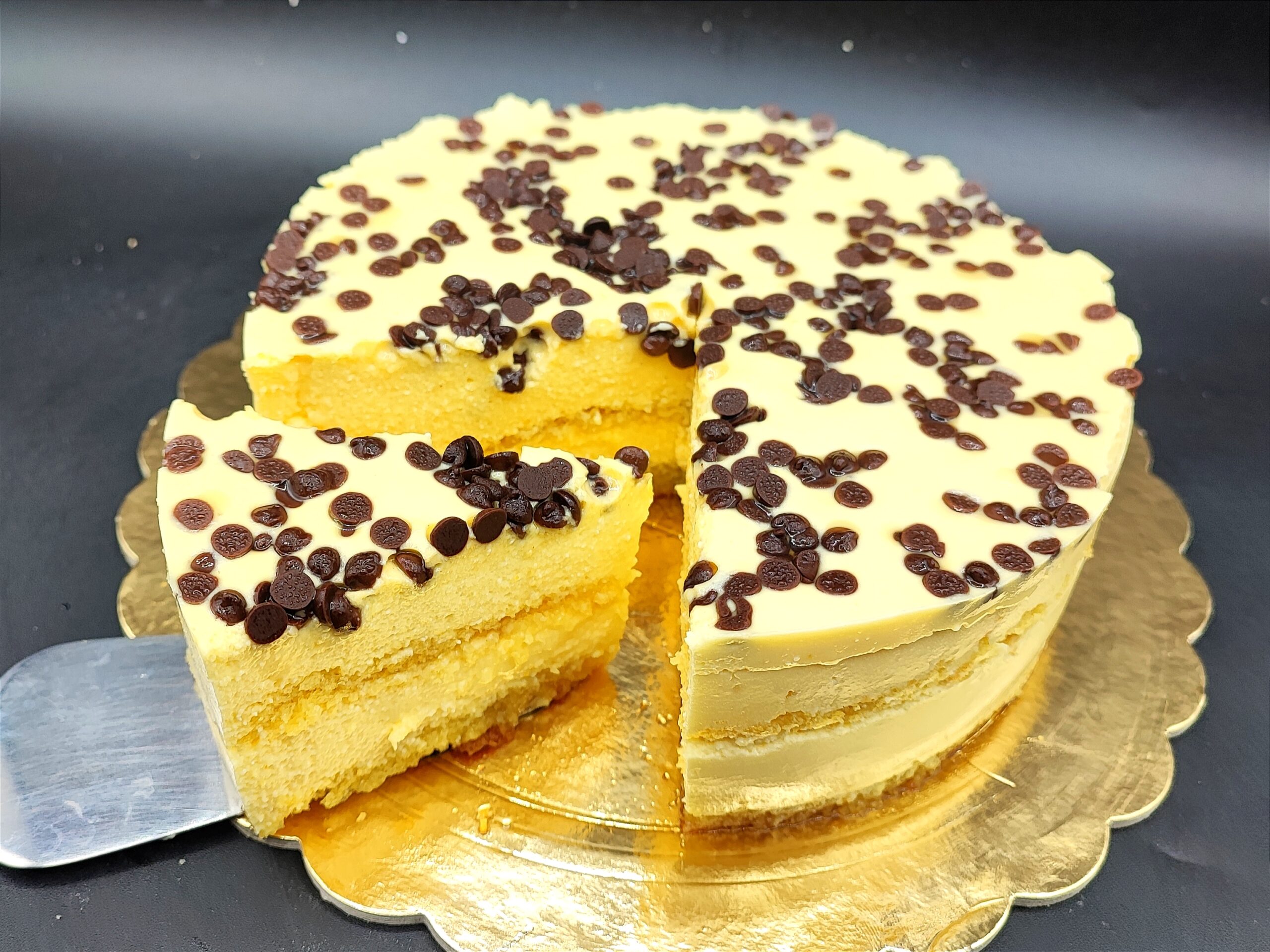 Bolo de ricota e amaretto